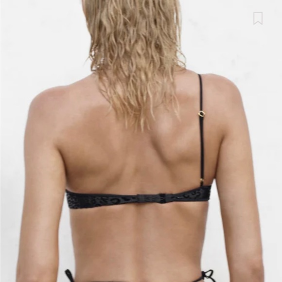 God Save Queens Gigi Bikini Top only NWT LARGE - Picture 2 of 4